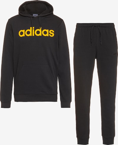 Costum de trening ADIDAS PERFORMANCE pe galben / negru, Vizualizare produs