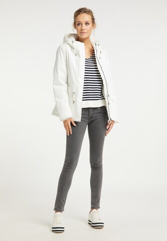 DreiMaster Maritim Winter Jacket in White