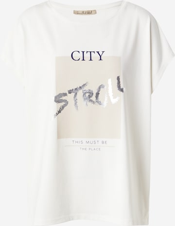 Tricou de la Smith&Soul pe alb: față