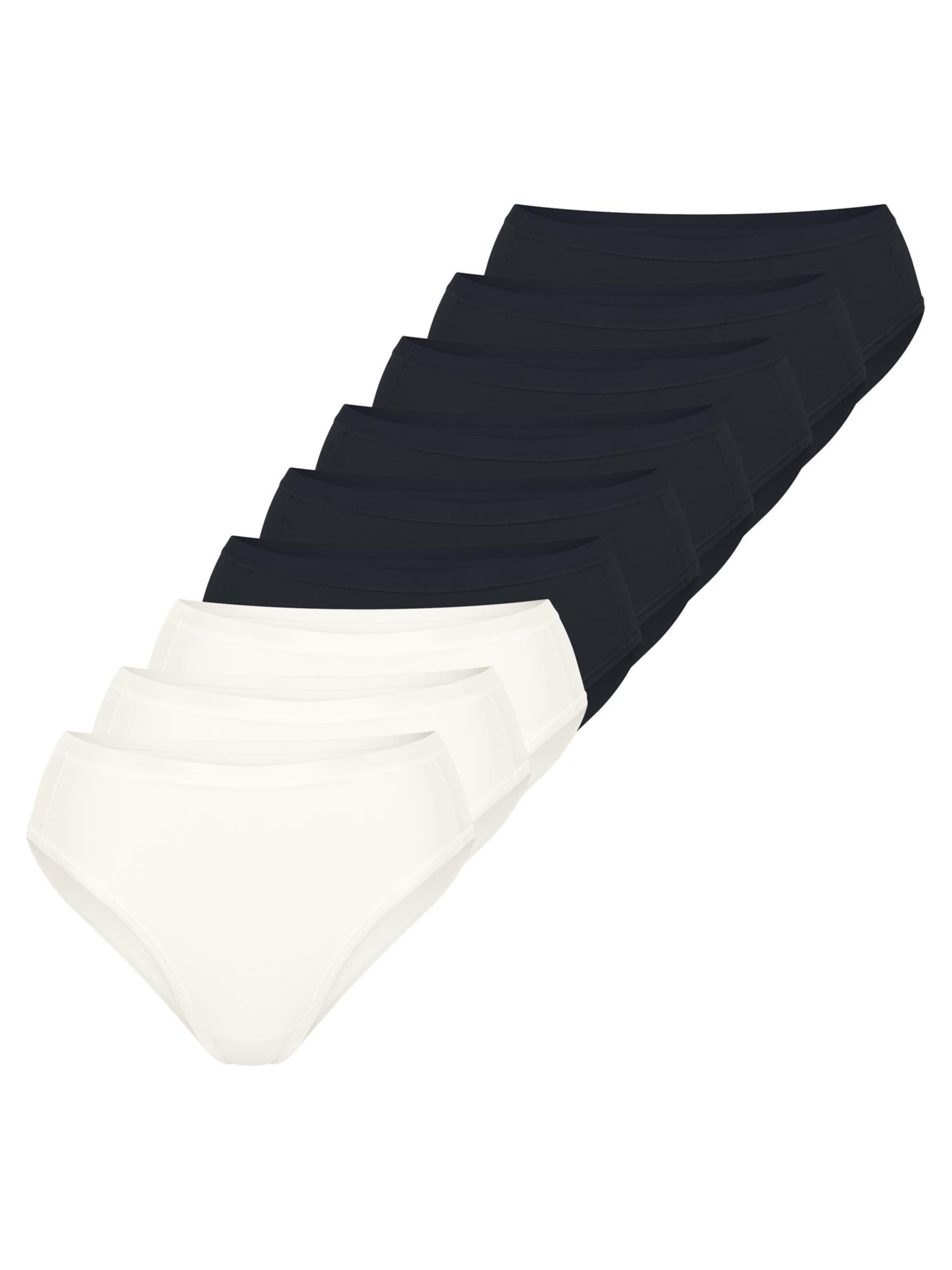 SLOGGI Slip 'GO Daily Cotton' in Zwart: voorkant