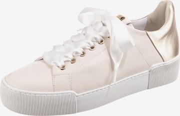 Högl - Zapatillas deportivas bajas 'Blade' en beige: frente