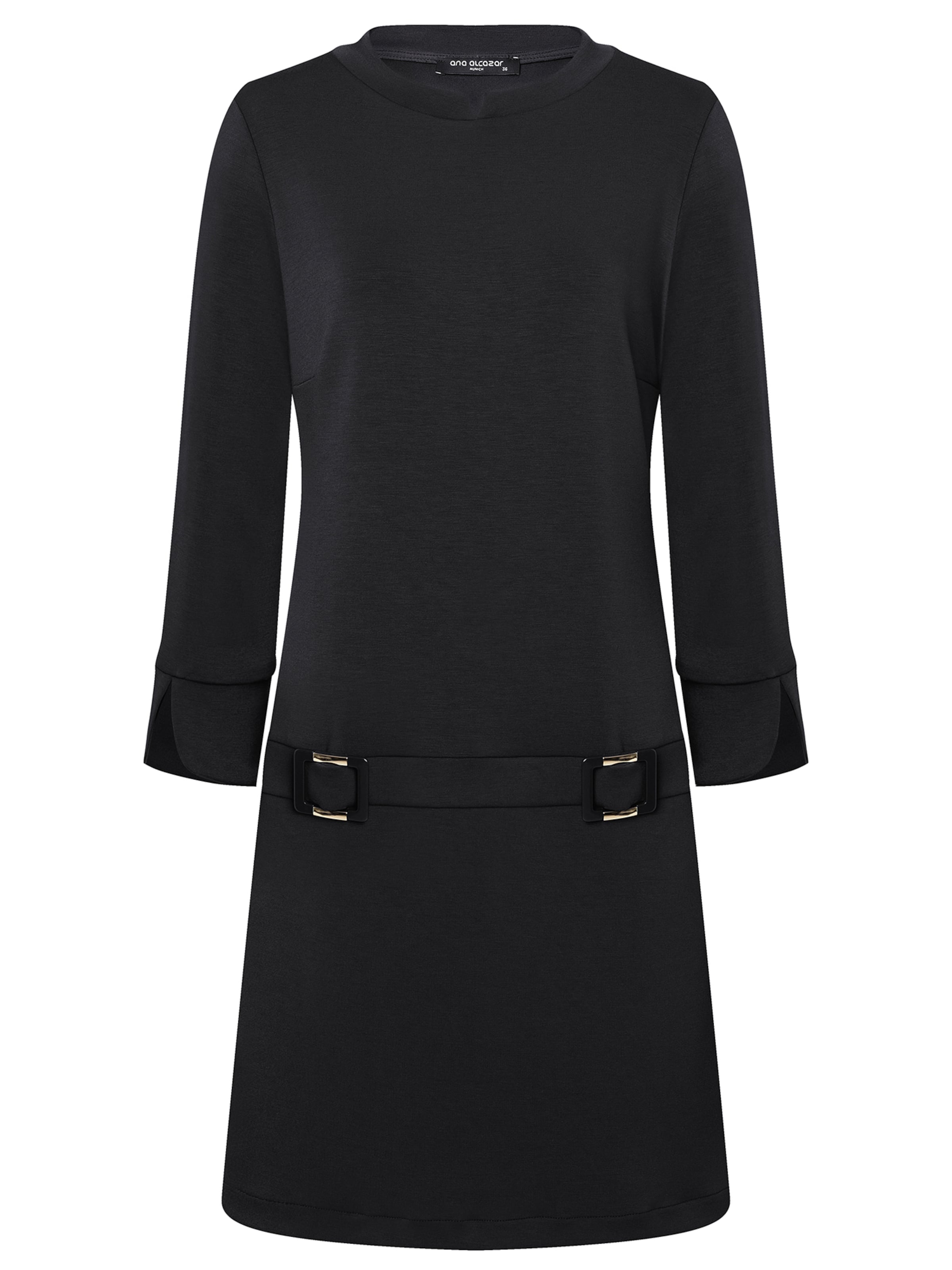 Ana Alcazar Dress 'Seala' in Black: front