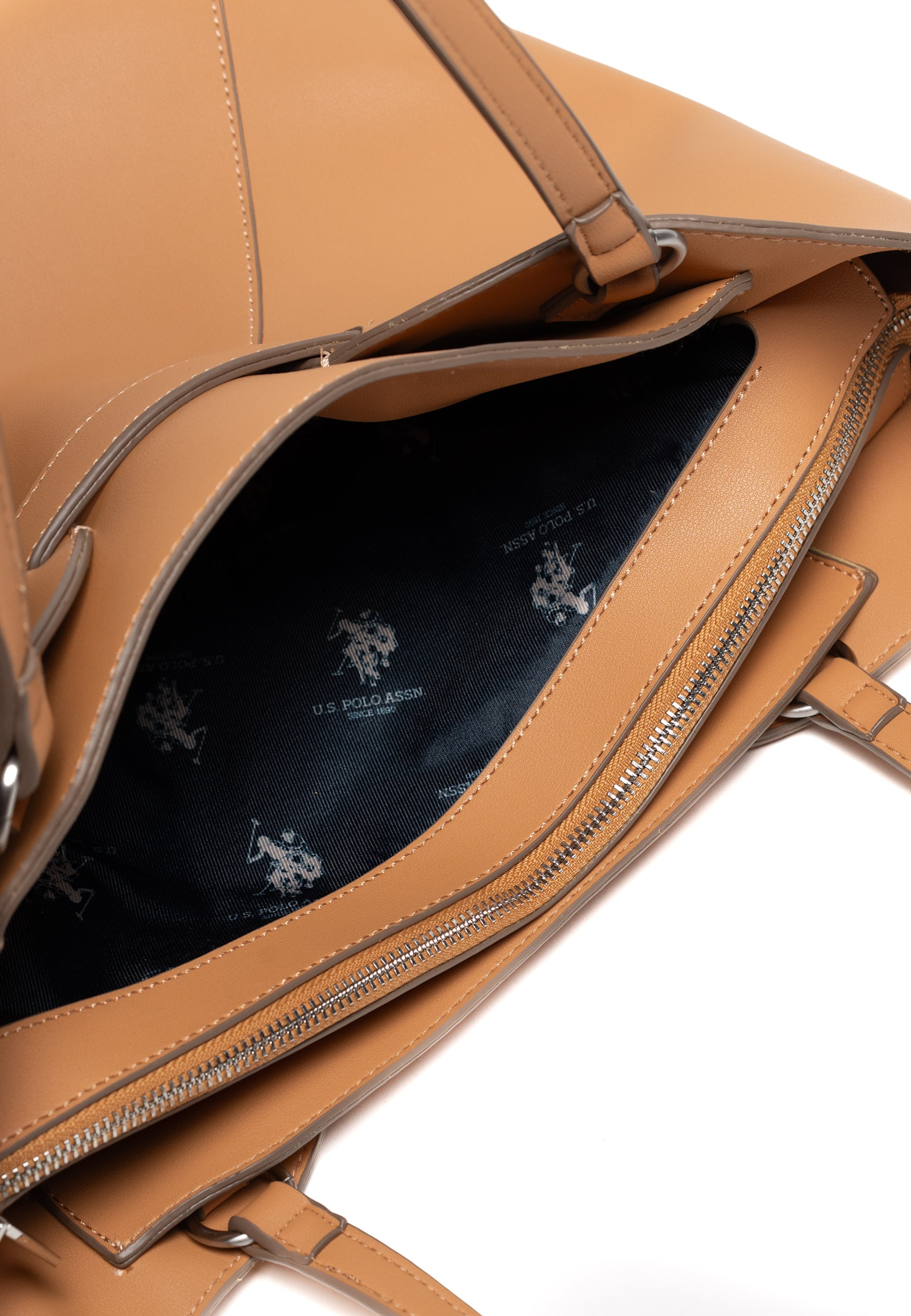 Shopper di U.S. POLO ASSN. in marrone