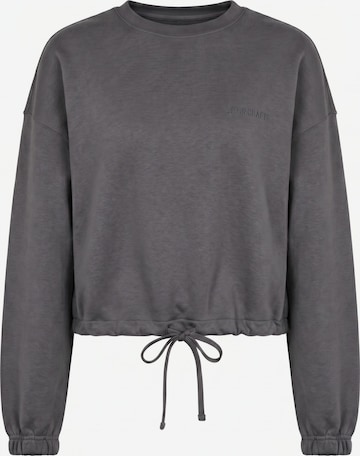LOTUSCRAFTS Sportsweatshirt 'NIA' in Grau: Vorderseite