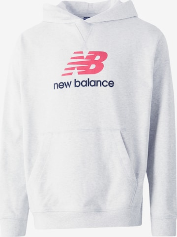 new balance Суичър в сиво: отпред
