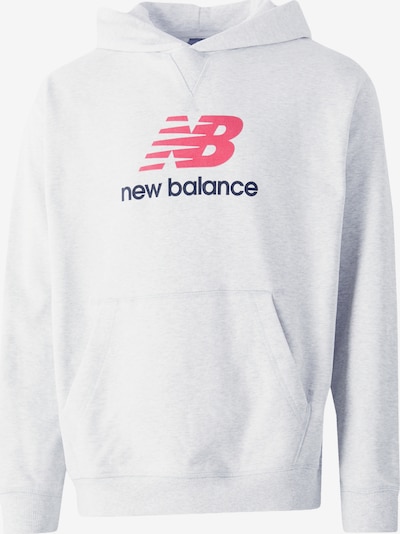 new balance Collegepaita värissä meleerattu harmaa / vaaleanpunainen / musta, Tuotenäkymä