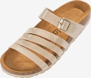 Palado Mules 'Roma' in Beige: front