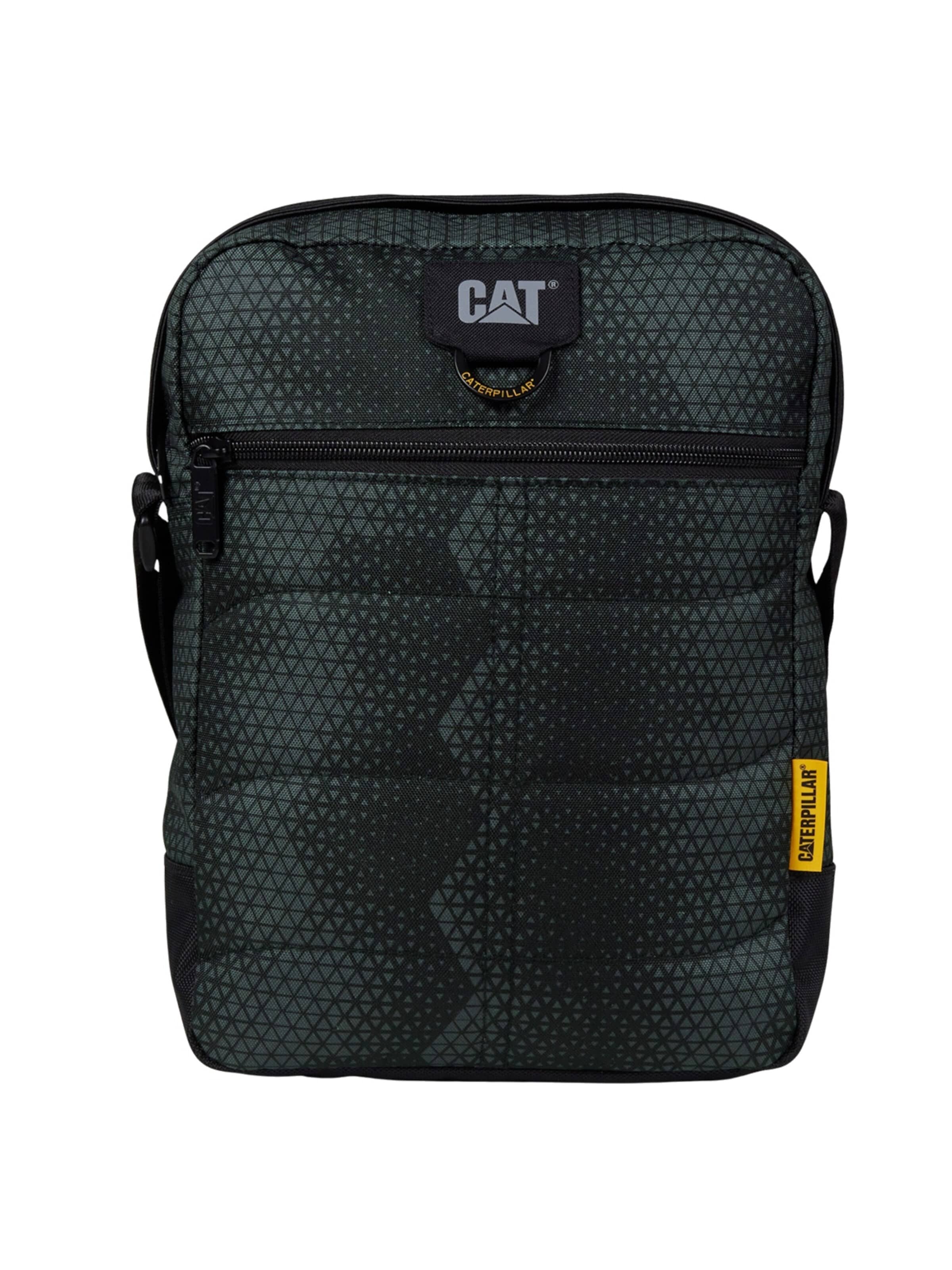 CATERPILLAR Schoudertas 'Caterpillar Ryan Shoulder Bag' in Zwart: voorkant