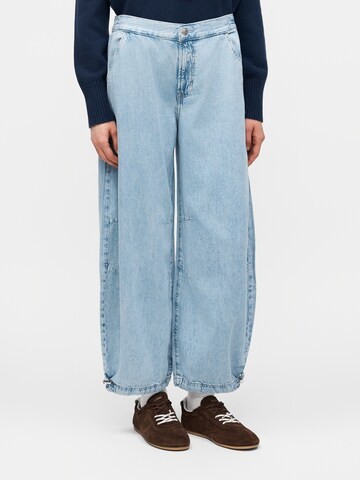 GAP Loosefit Τζιν σε μπλε: μπροστά