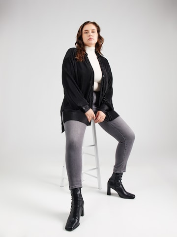 Skinny Jean 'CARALLY' ONLY Carmakoma en gris