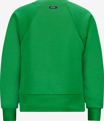 Retour Jeans Sweatshirt 'Crista' in Green