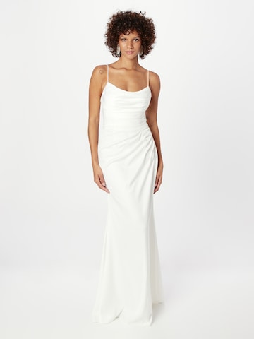 MAGIC BRIDE Evening Dress in White: front