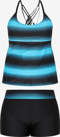 Usha - Tankini en azul: frente