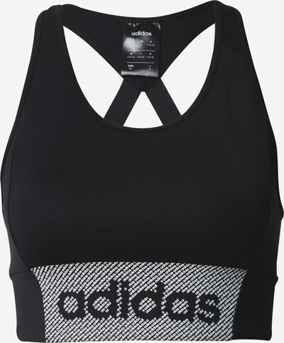 ADIDAS PERFORMANCE Sport-BH in schwarz / weiß, Produktansicht