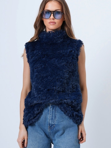 Trend Alaçatı Stili Πουλόβερ σε μπλε