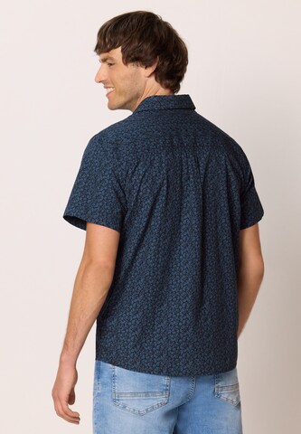 Street One MEN Regular Fit Hemd in Blau