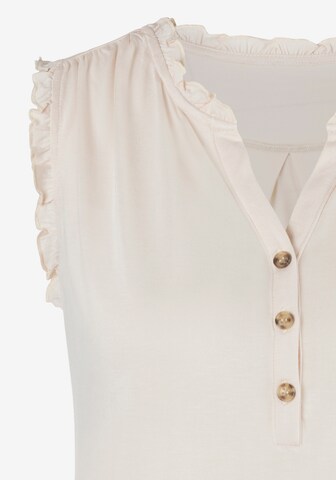 LASCANA Top in Beige