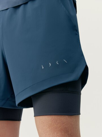 Born Living Yoga Regular Sports trousers ' Mashu ' in Blue