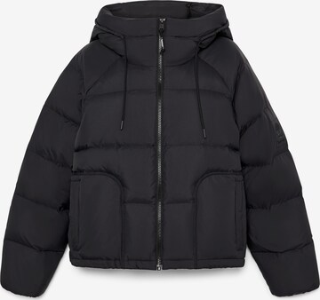 Veste mi-saison TIMBERLAND en noir : devant