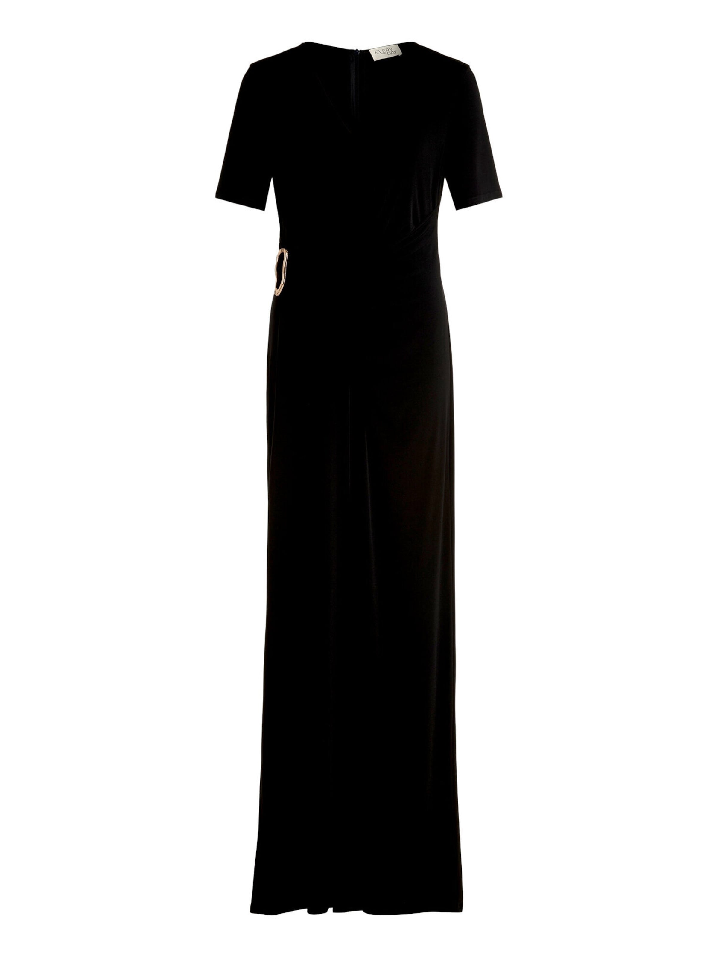 Tuta jumpsuit di Vera Mont in nero: frontale