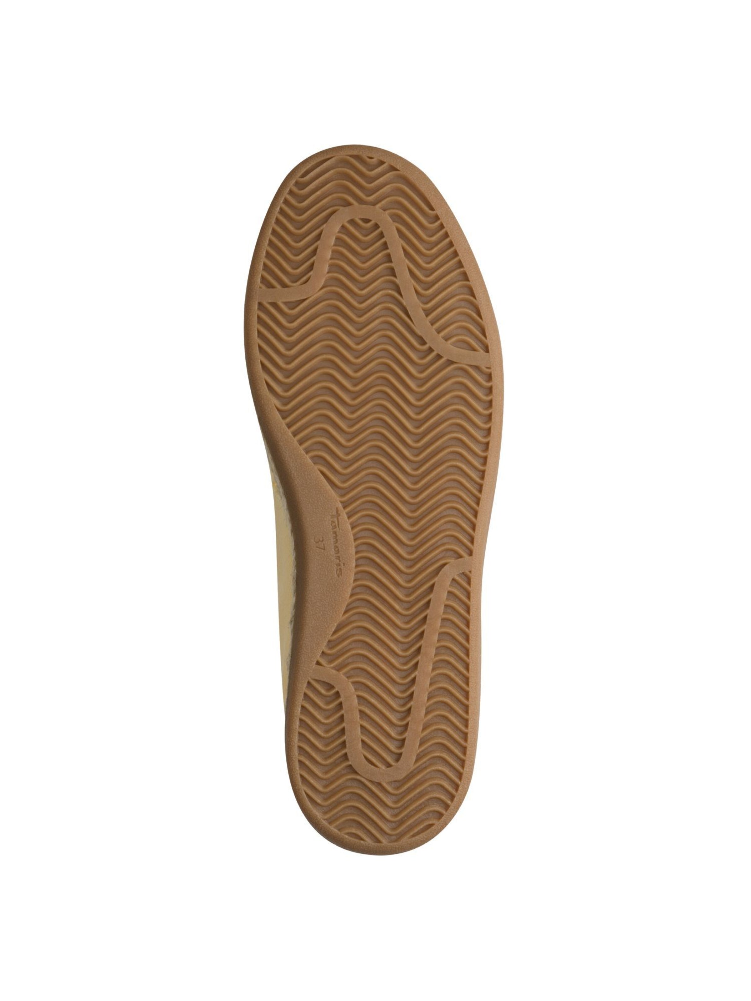 Tamaris Platform trainers in Yellow