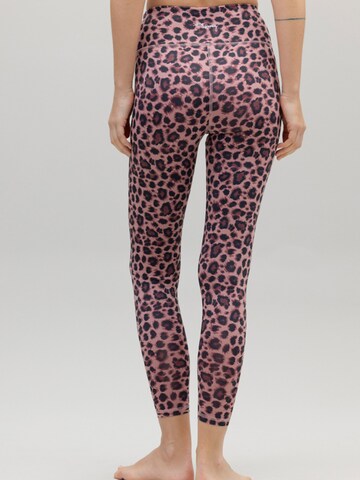 Hey Honey - Skinny Leggings 'Cropped' en lila