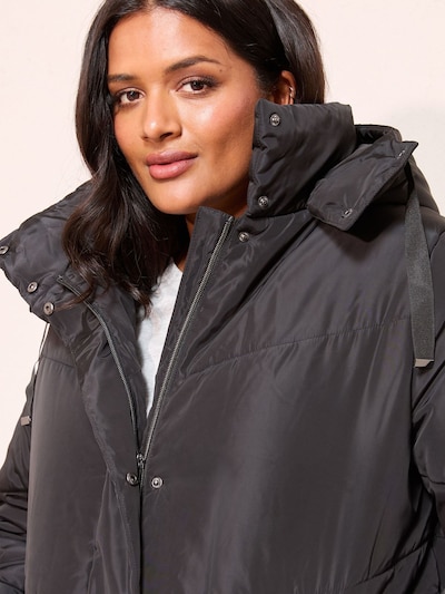 Friends Like These Manteau d’hiver en XXL en noir, Vue avec produit
