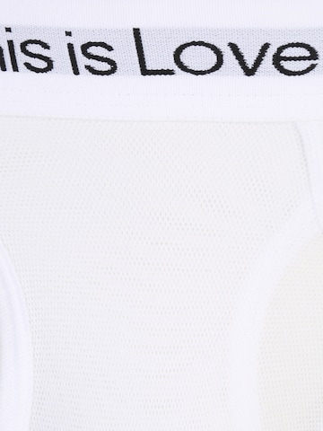 Slip Calvin Klein Underwear en blanc