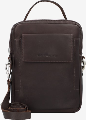 Harold's Crossbody Bag in Brown: front