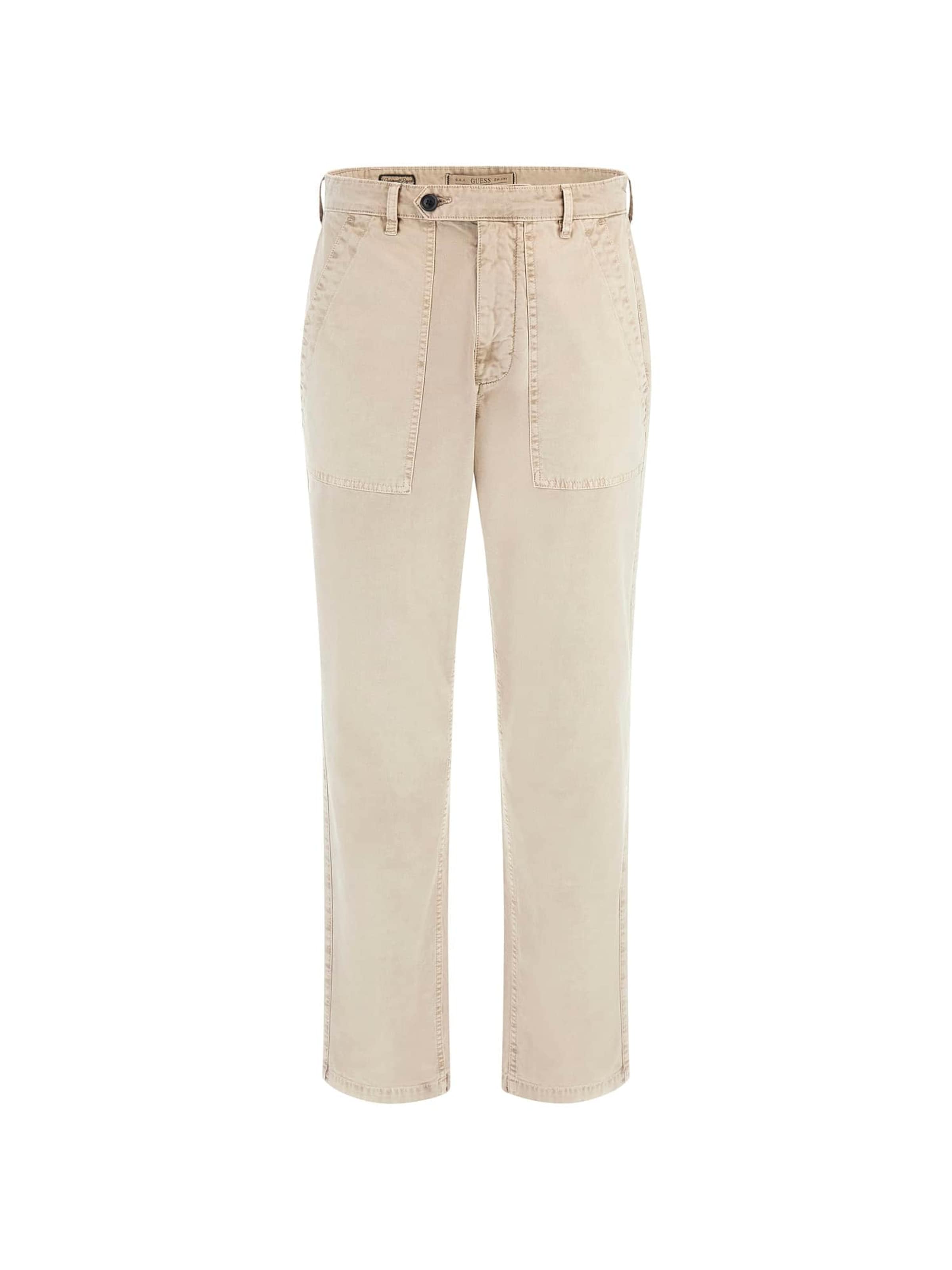 GUESS Pants in Beige: front