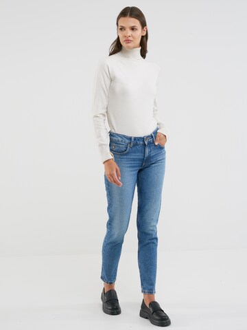 BIG STAR Tapered Jeans  'Maggie' in Blau