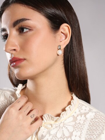 MISH Ohrringe 'Jasmine' in Weiß