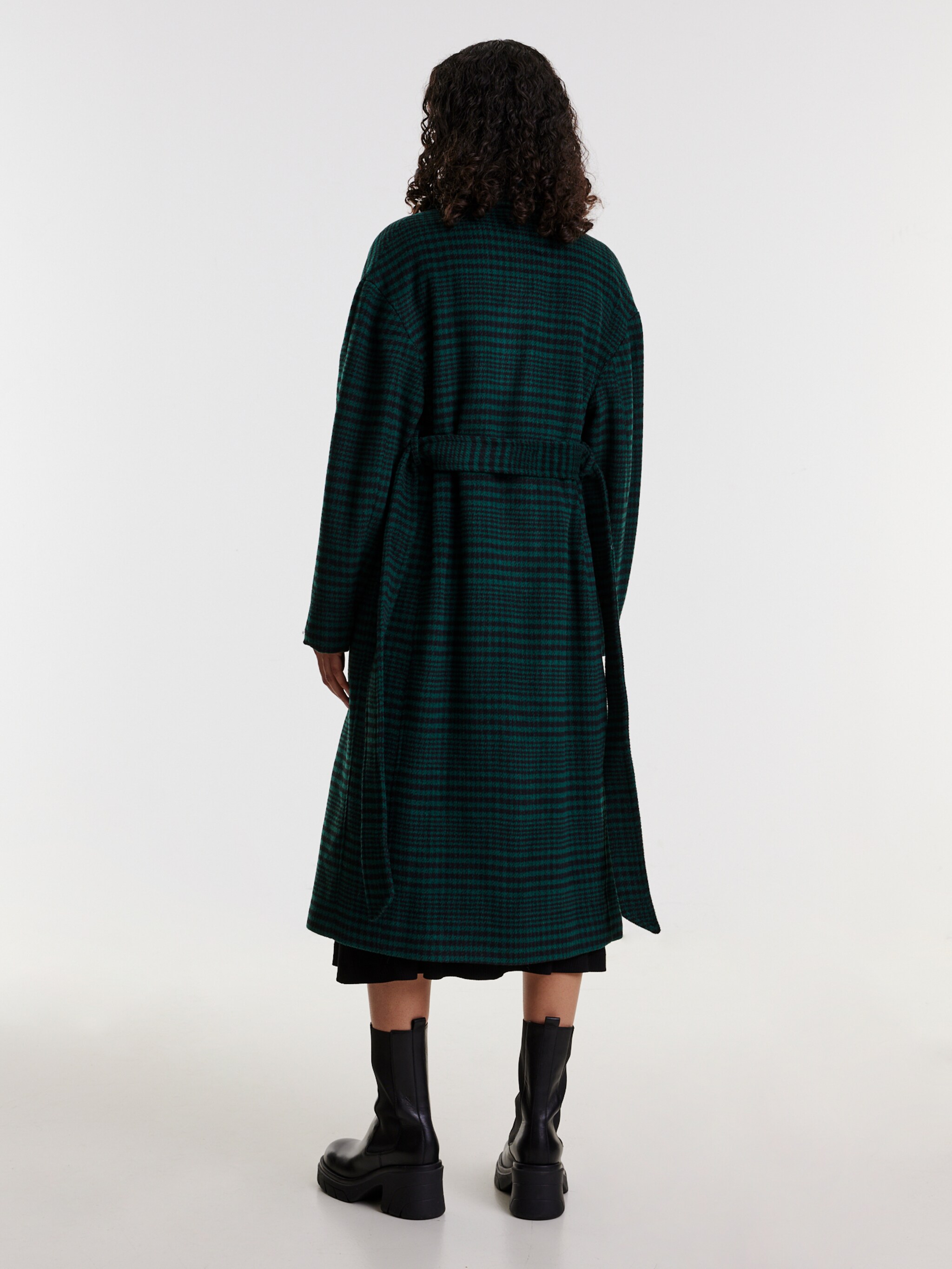 EDITED Produits Manteau mi-saison 'Uli' vert