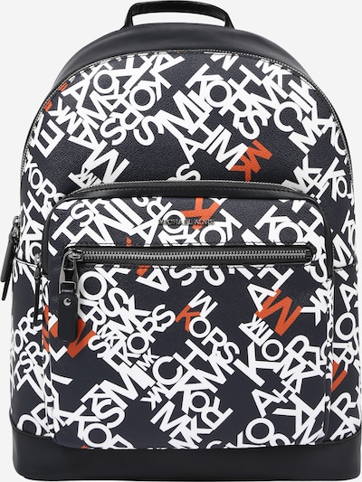 Michael Kors Mugursoma 'COMMUTER' naktszils / zeltaina kastaņkrāsa / balts, Preces skats