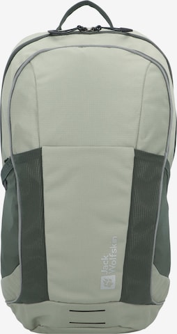 JACK WOLFSKIN Sports Backpack 'Moab' in Green: front