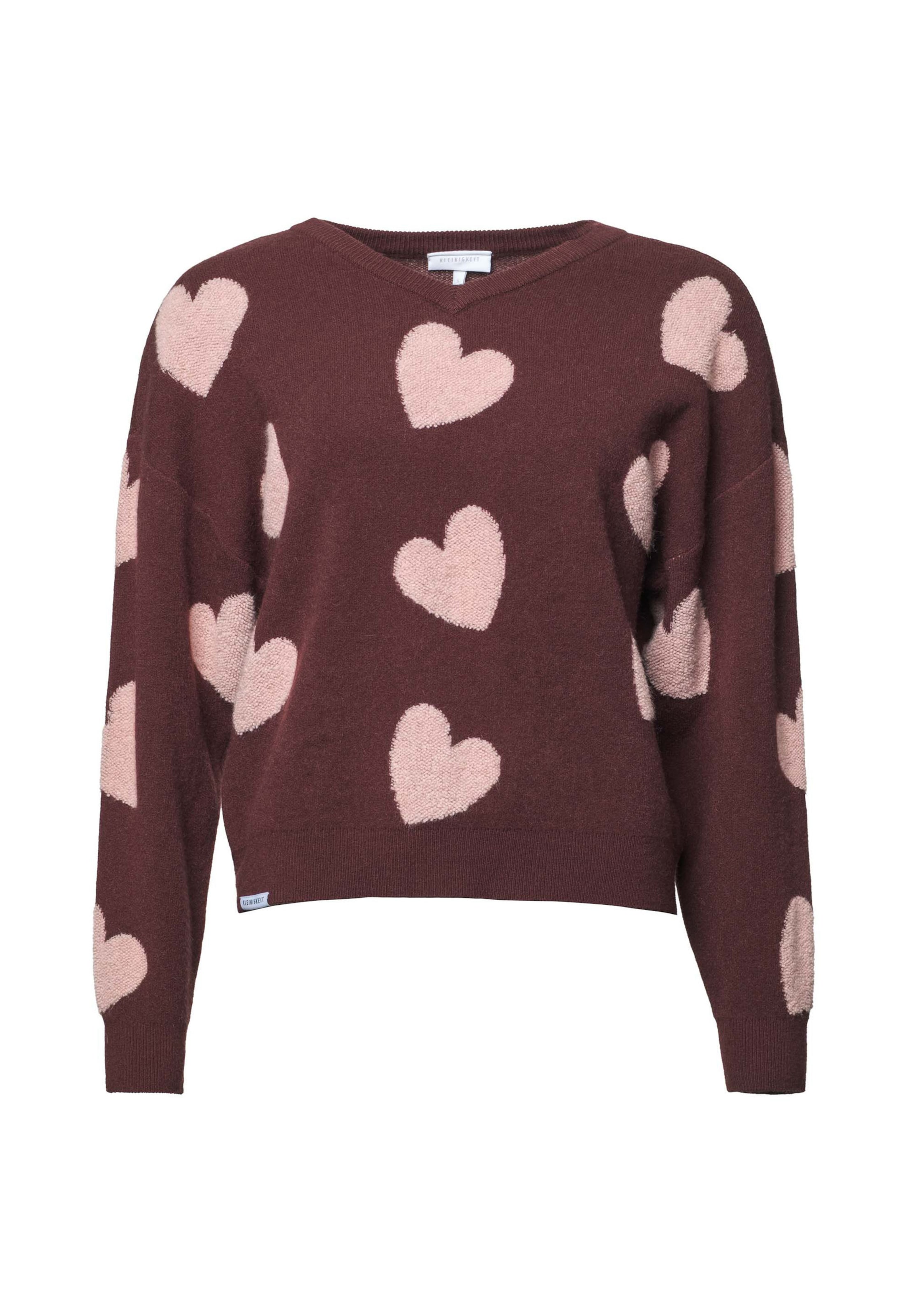 Kleinigkeit Pullover 'Lovely Wollma' in Rot: Vorderseite
