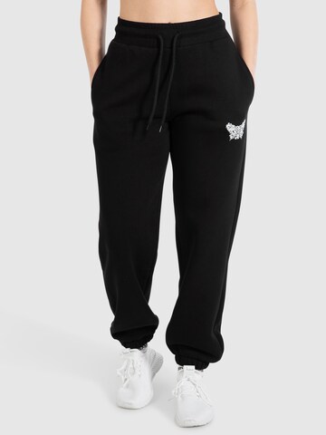Effilé Pantalon 'Nala' Smilodox en noir : devant