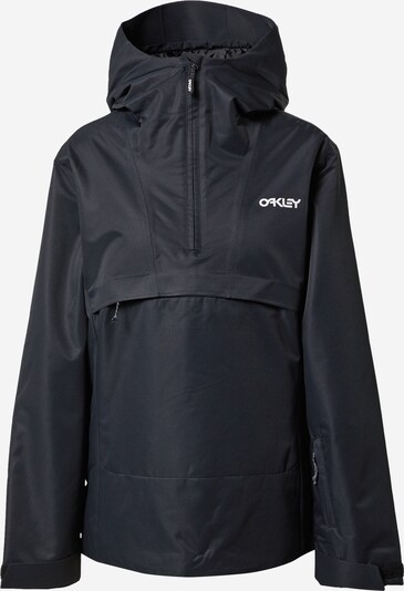 OAKLEY Athletic Jacket 'HOLLY' in Black / White, Item view