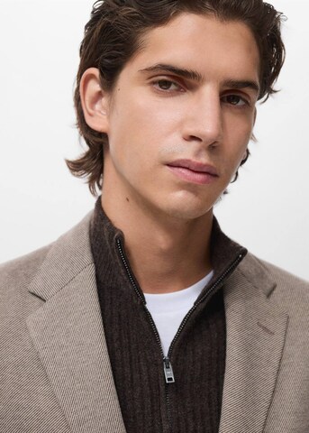 MANGO MAN Slim Fit Sakko 'Aneto' in Beige