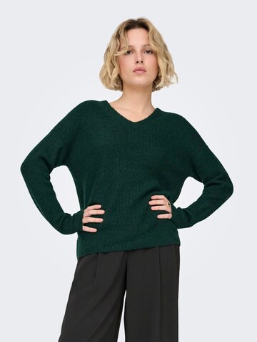 ONLY Sweater 'Camilla' in Green: front