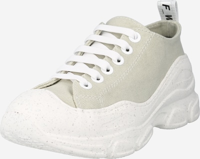 F_WD Platform trainers 'XP6_LYMPH' in Light beige / White, Item view