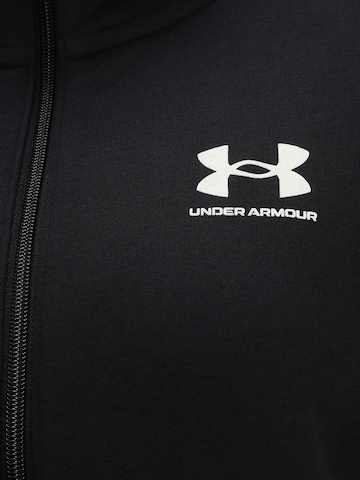 UNDER ARMOUR Sportsweatshirt 'Rival' in Schwarz