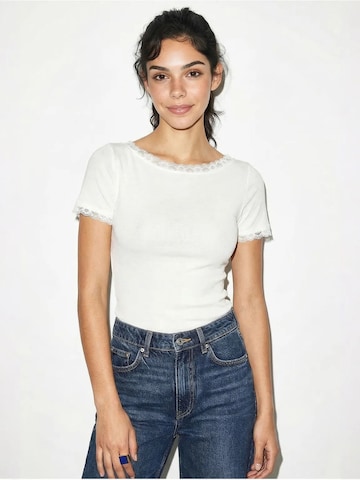 Bianco Lucci Shirt‌‌‌‌‌‌‌ in Weiß
