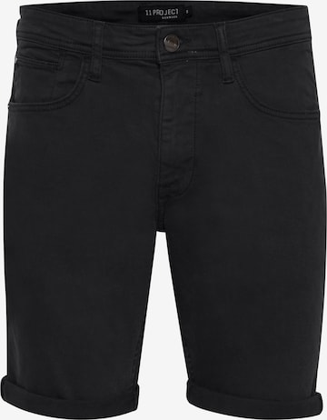 11 Project Pants in Black: front