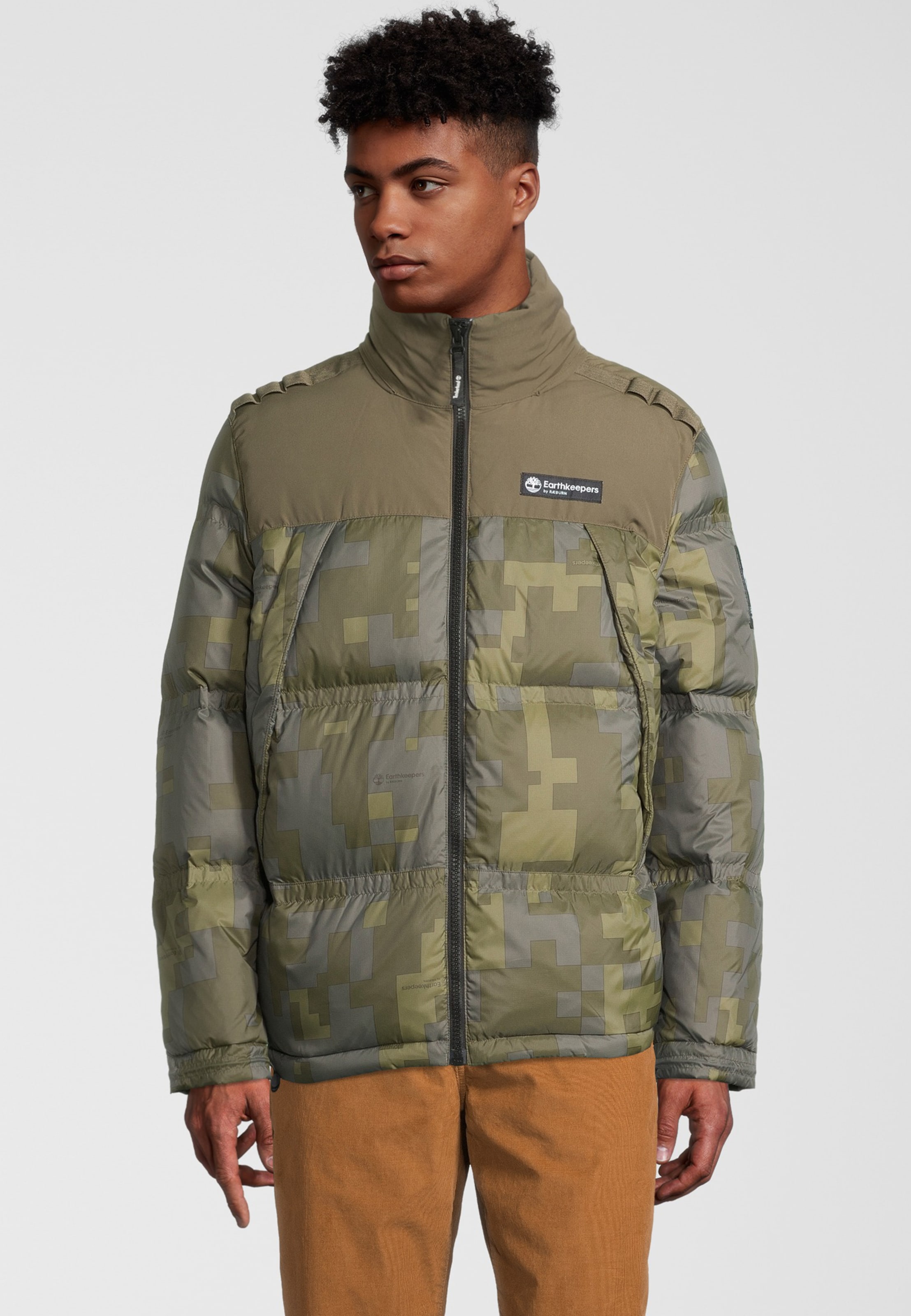 TIMBERLAND Giacca invernale in Oliva ABOUT YOU
