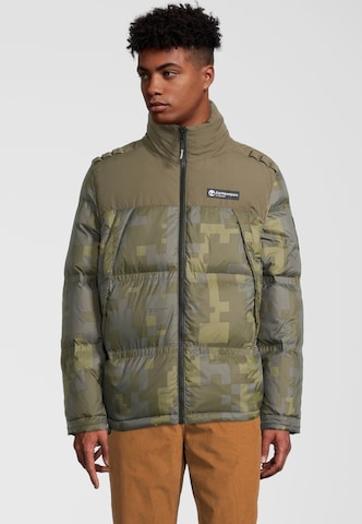 TIMBERLAND Winterjacke in Grün: predná strana