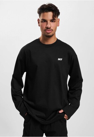 DEF Shirt 'Everyday' in Black: front