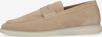 Henry Stevens Slipper 'Elia' in Beige: Vorderseite