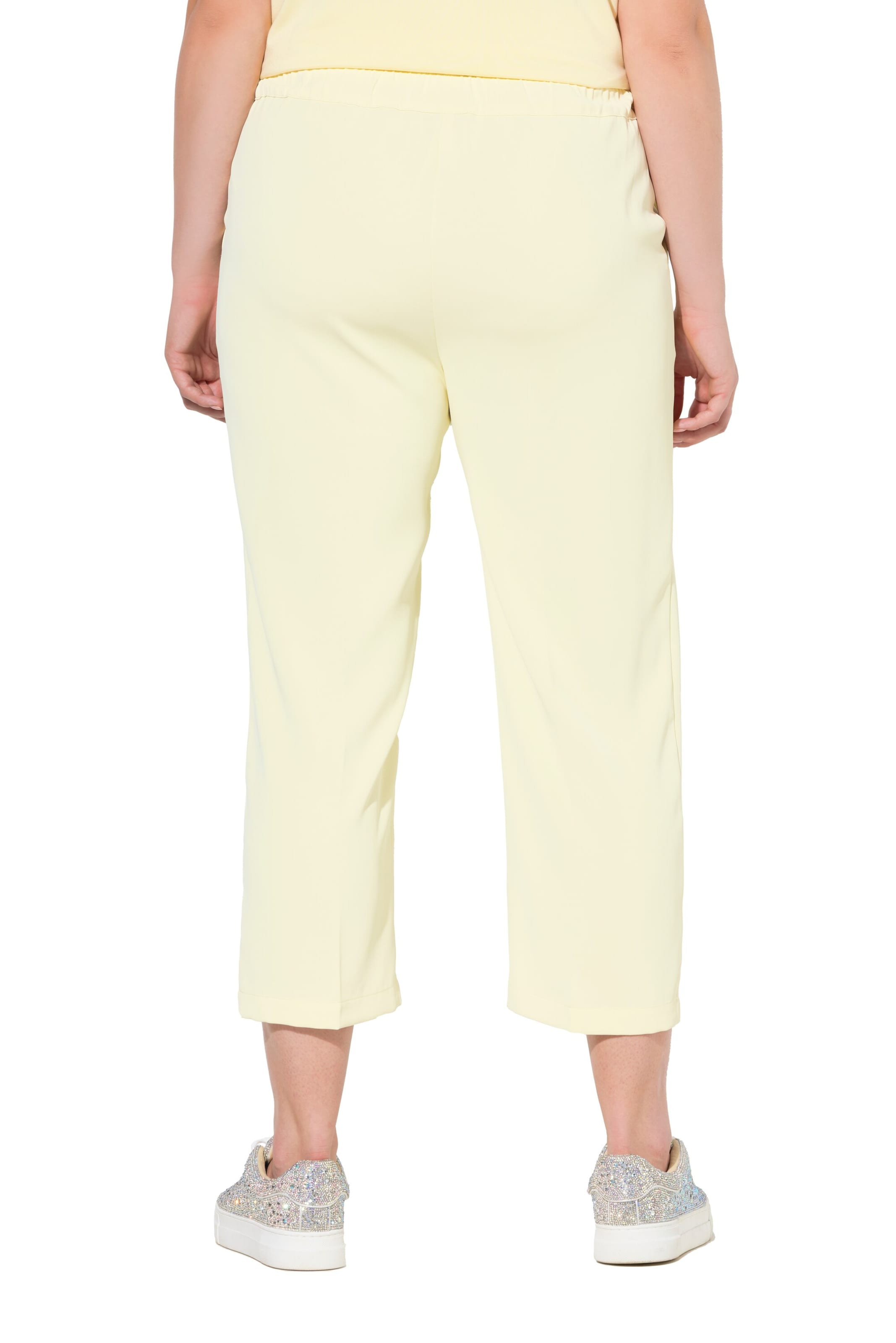 Ulla Popken Regular Hose in Gelb