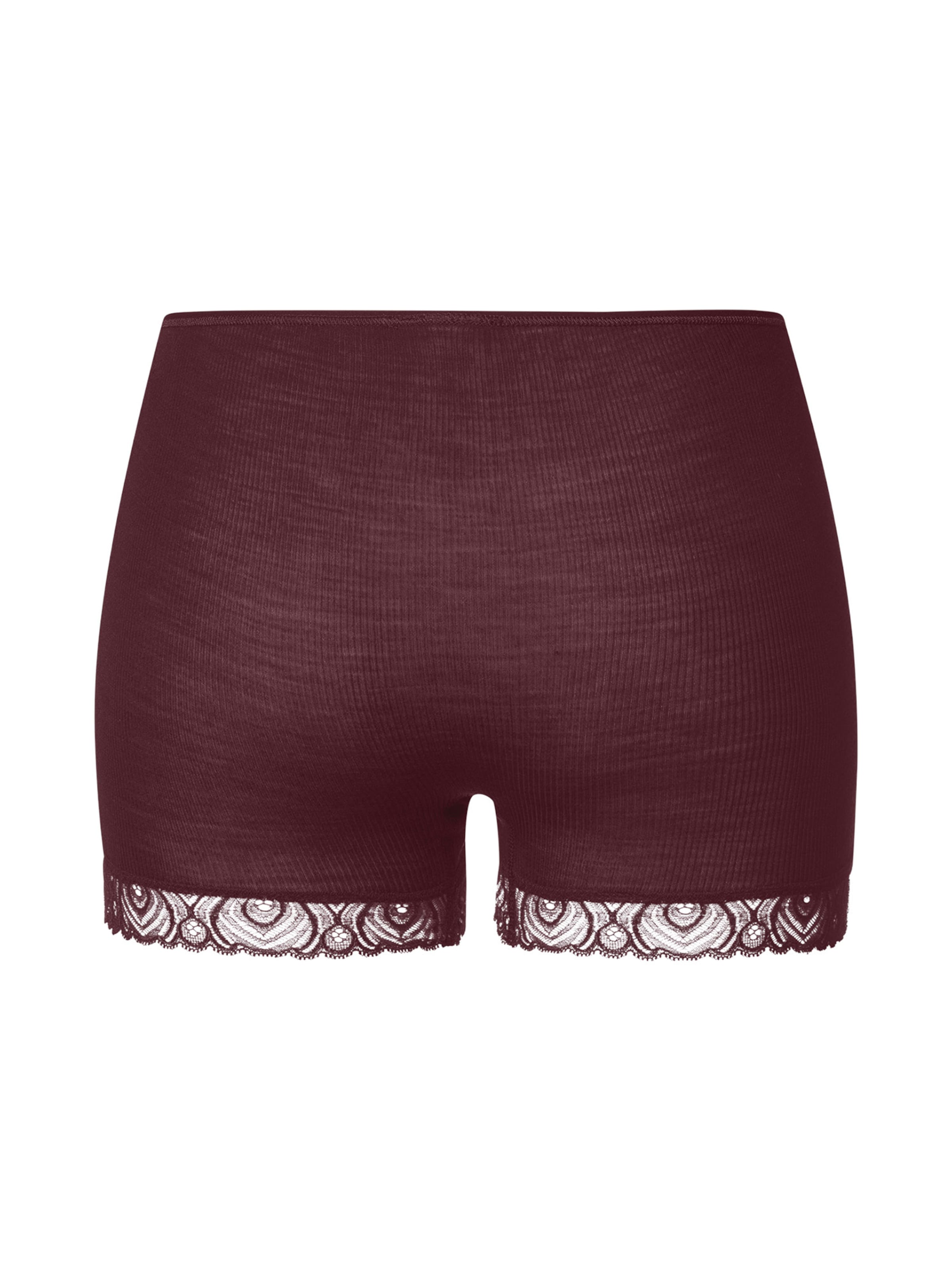 Culotte 'Woolen Lace' Hanro en marron